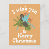 Merry Kerstfeestay Decor Feestdagenkaart (Voorkant)