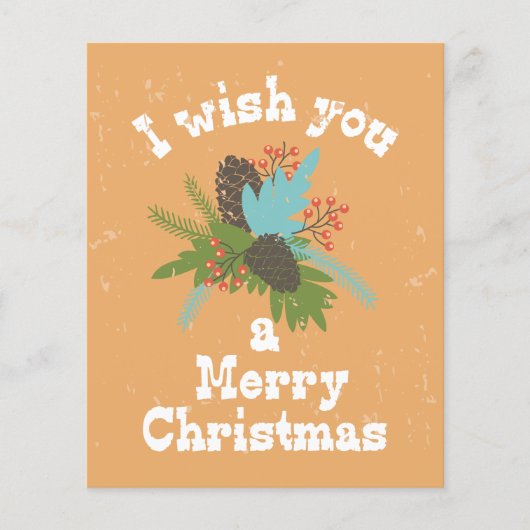 Merry Kerstfeestay Decor Flyer (Voorkant)