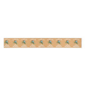 Merry Kerstfeestay Decor Grosgrain Lint (Voorkant)