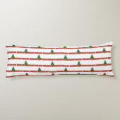 Merry Kerstfeestay Decor Lichaamskussen (Achterkant)