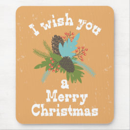 Merry Kerstfeestay Decor Muismat