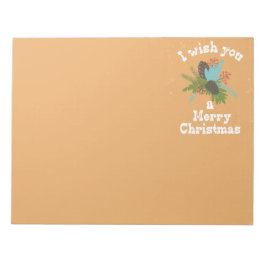 Merry Kerstfeestay Decor Notitieblok