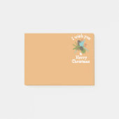 Merry Kerstfeestay Decor Post-it® Notes (Voorkant)