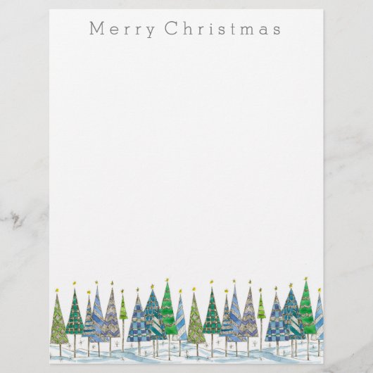 Merry kerstfeestdagen tekenen (Voorkant)