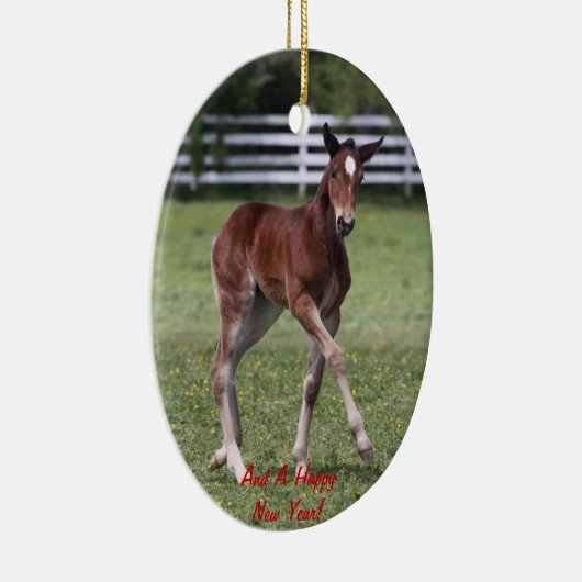 Merry Kerstfoal Ornament (Rechts)
