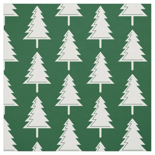 Merry KerstForest Woodland Pattern Stof (Swatch)