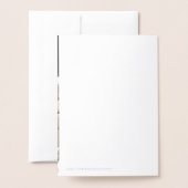 Merry kerstfoto Wreath Folie Kaarten (Met envelop)