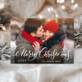 Merry-kerstfotoholiday Magnetic Card