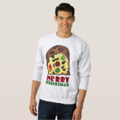 Merry Kerstfruit Cake Ugly Xmas Sweater (Voorkant volledig)