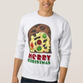 Merry Kerstfruit Cake Ugly Xmas Sweater (Voorkant)