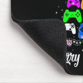 Merry kerstgame Controller Tree Kind Adult Lig Muismat (Hoek)