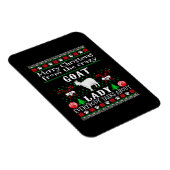 Merry Kerstgeit Lady Ugly Gift Magneet (Rechterzijde)
