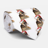 Merry KerstGerman Shepherd Stropdas (Opgerold)