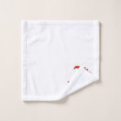 Merry Kerstgnomen Bad Handdoek (Wasdoekje)