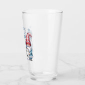 Merry Kerstgnomen Glas (Links)