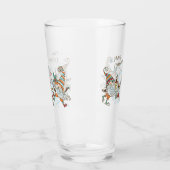 Merry Kerstgnomen Glass Glas (Links)