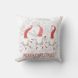 Merry Kerstgnomen Kussen