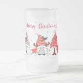 Merry Kerstgnomen Matglas Bierpul (Center)