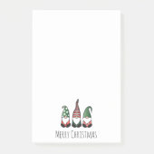 Merry Kerstgnomen Post-it® Notes (Voorkant)