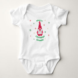 Merry Kerstgnomie | Girl Gnome Romper