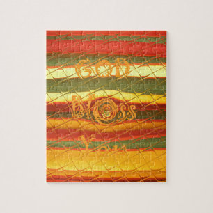 Merry KerstGod zegene Uw Colour Design Legpuzzel