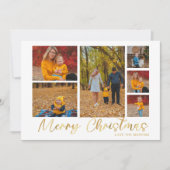 Merry KerstGold 6 Photo Buffalo Pset (Voorkant)