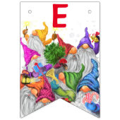 Merry kerstgrint party Cartoon Drawing - Fun Vlaggetjes (Derde vlag)