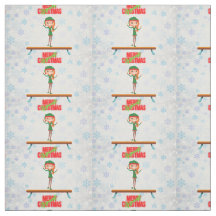 Merry Kerstgymnast Elf
