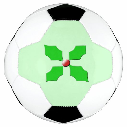 Merry KerstHolly Voetbal (Voorkant)