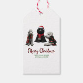 Merry Kersthonden Cadeaulabel (Voorkant)