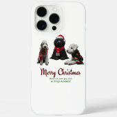 Merry Kersthonden Case-Mate iPhone Case (Achterkant)