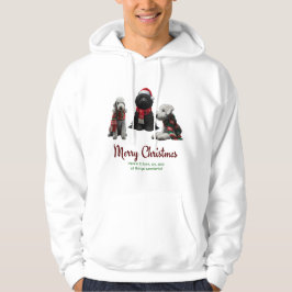 Merry Kersthonden Hoodie