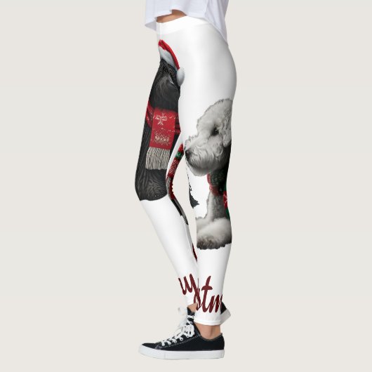 Merry Kersthonden Leggings (Links)