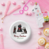 Merry Kersthonden Papieren Kommen (Feest)