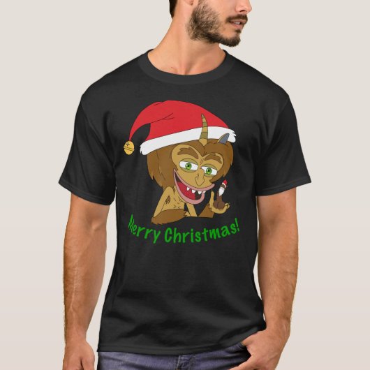 Merry Kersthormoon Monster - Big Mouth Classi T-shirt (Voorkant)