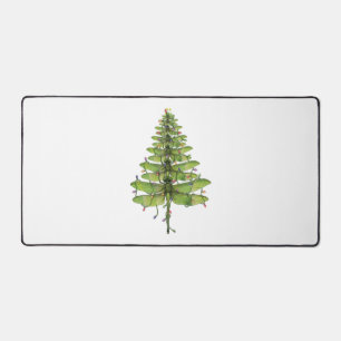 Merry kerstinsect Lover Xmas Dragonfly Bureaumat