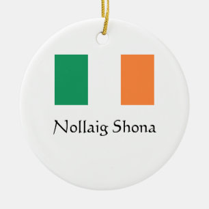 Merry KerstIrish Ornament