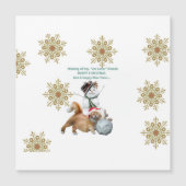 Merry kerstkat Lovers (Voorkant)