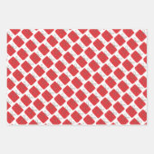 Merry kerstkerstkerstcadeautjes - boompatroon inpakpapier vel (Voorkant 2)