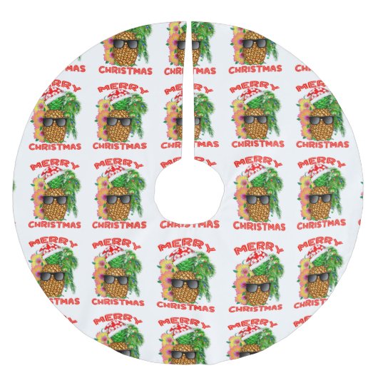 Merry Kerstkerstkerstkerstkerstananapple Kerstboom Rok (Voorkant)