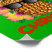 Merry Kerstkerstkerstkerstkerstananapple Poster (Hoek)