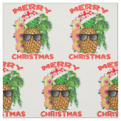 Merry Kerstkerstkerstkerstkerstananapple Stof (Swatch)