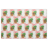 Merry Kerstkerstkerstkerstkerstananapple Stof (Fat Quarter)
