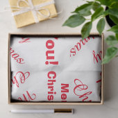 Merry kerstkerstkerstkerstkerstcadeautje tissuepapier (Geschenk)