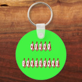 Merry kerstkerstkerstkerstkerstkerstcadeauletterty sleutelhanger (Voorkant)