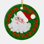 Merry kerstkerstkerstkerstkerstkerstkerstfeest RUN Keramisch Ornament (Voorkant)