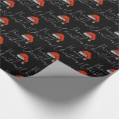 Merry Kerstkerstkerstkerstkerstkerstkersthat Cadeaupapier (Hoek)