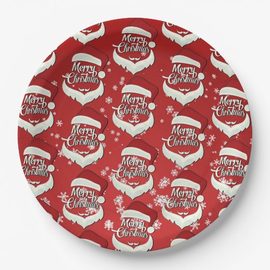 Merry Kerstkerstkerstkerstkerstkerstkersthat Papieren Bordje (Voorkant)