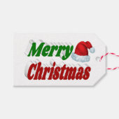 Merry Kerstkerstkerstkerstkerstkerstkerstkerstkers Cadeaulabel (Voorkant (Horizontaal))
