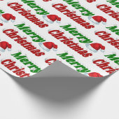 Merry Kerstkerstkerstkerstkerstkerstkerstkerstkers Cadeaupapier (Hoek)